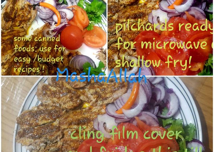 Qwick /Convenience Pilchards recipe!