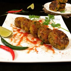 Raw Banana Cutlet A picture of Raw Banana Cutlet.
