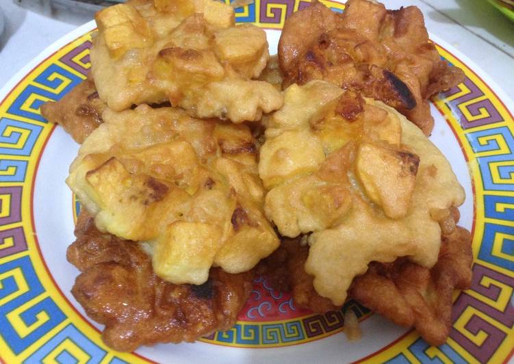 Pisang tanduk goreng