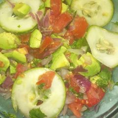 A picture of Guacamole.. #cookingwithtomatoesrecipecontest.