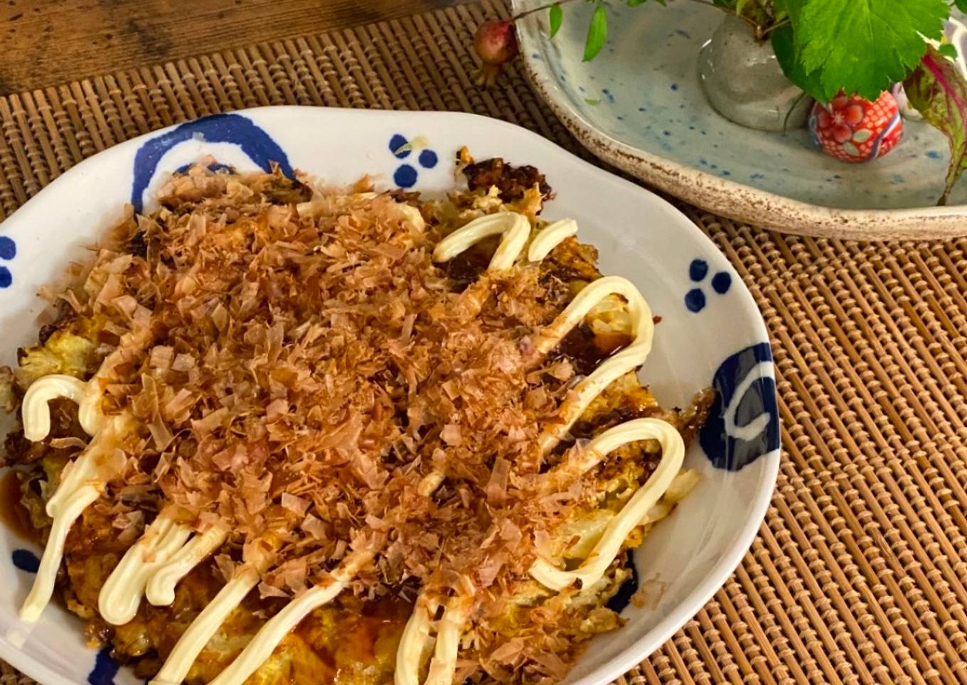 Japanese Oatmeal Okonomiyaki