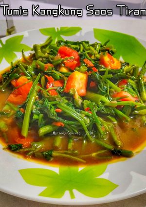 Foto resep 75. Tumis Kangkung Terasi Saos Tiram