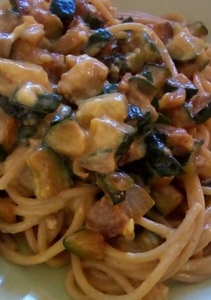 Foto di Carbonara di zucchine