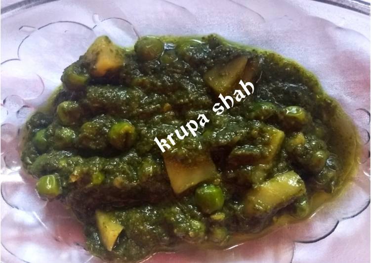 Easiest Way to Make Perfect Methi mutter aalu