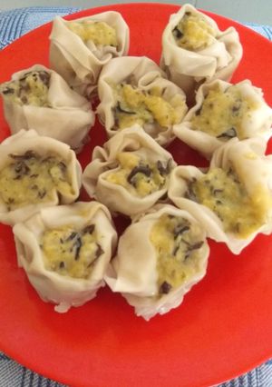 Foto resep Dimsum ayam jamur