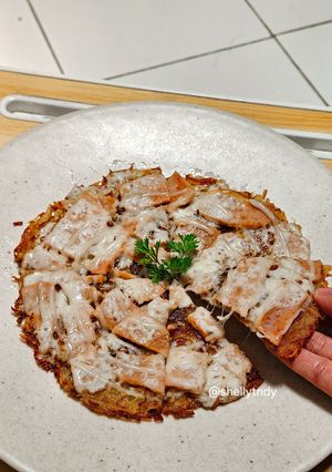 Foto resep Hash Brown Pizza