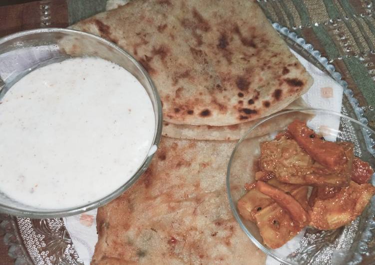Recipe of Perfect Aloo paratha
