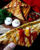 اسنک قارچ و گوشت solmaz
