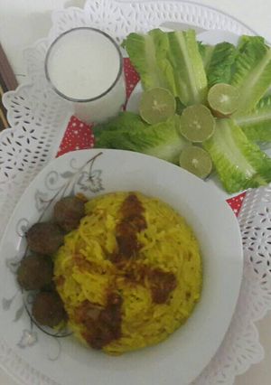 صورة لوصفة رز كنتاكي البيت