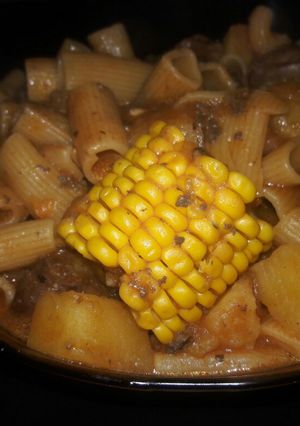 Una foto de Guiso de riñon con fideo