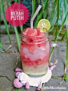 Foto resep 23. Es Segar Merah Putih