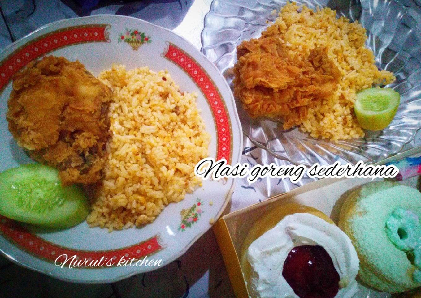 Nasi goreng sederhana