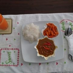 A picture of Coconut Rice#4 week contest.
