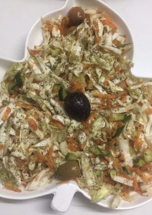 صورة لوصفة سلطة الهانة (ملفوف)