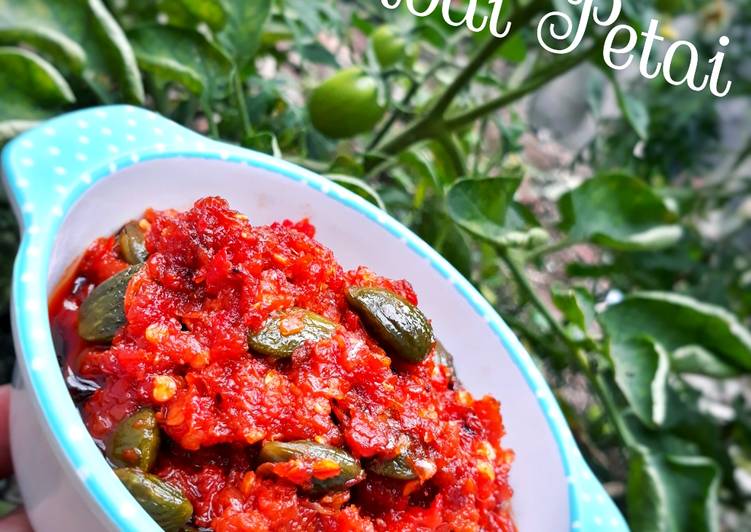 Resep Sambal Pete Jadi, Bisa Manjain Lidah