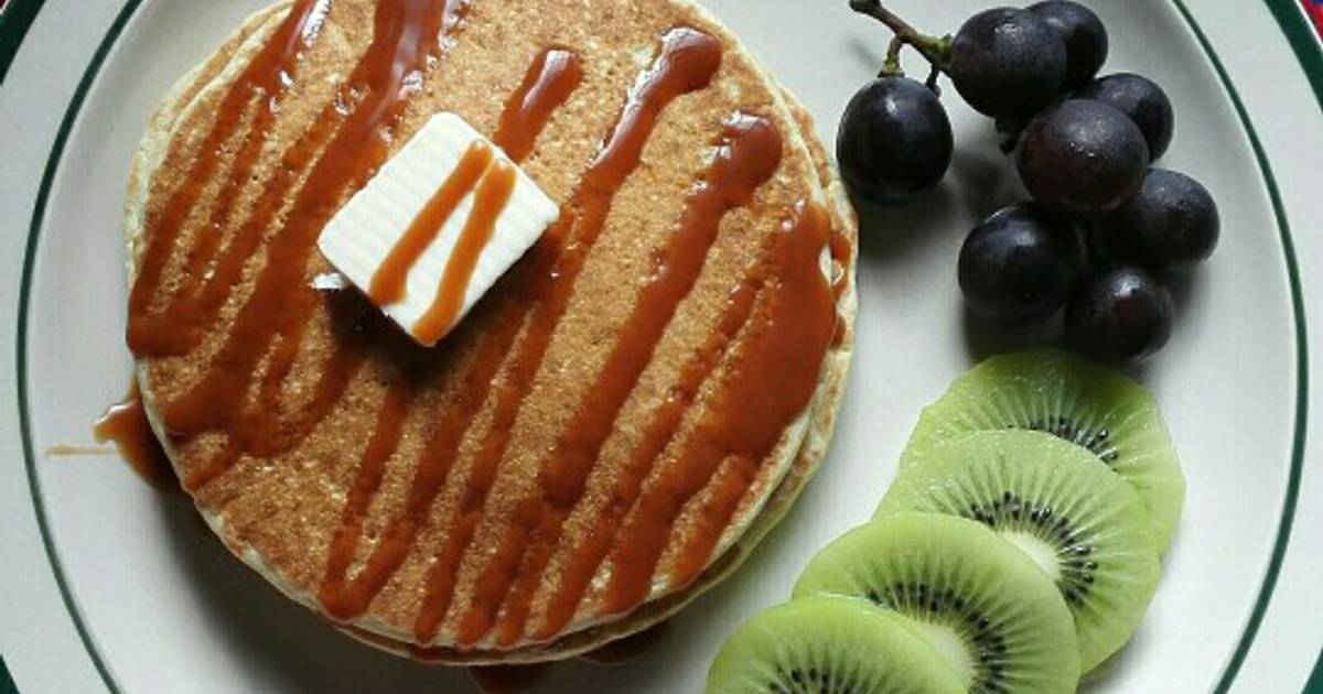 Hot cakes de harina de maíz ? Receta de Hanna Hurtado ⭐- Cookpad