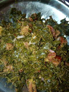 A picture of Moringa salad.