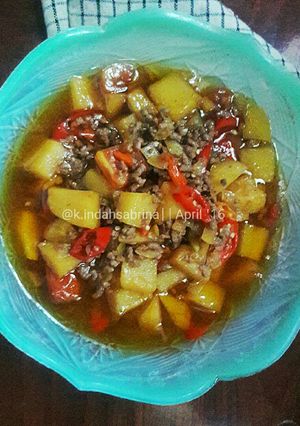 Foto resep Semur Daging Giling