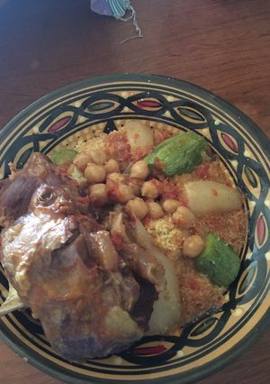 Une photo de Couscous aux legumes