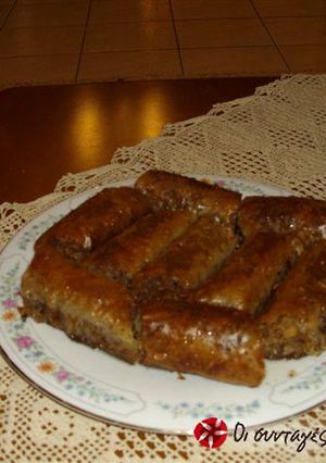Φωτογραφία της συνταγής Μπακλαβάς ρολό