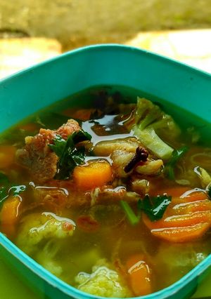 Foto resep Sup Tetelan Sayur