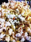 Homemade butter popcorn