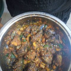 A picture of Sauced Chicken.