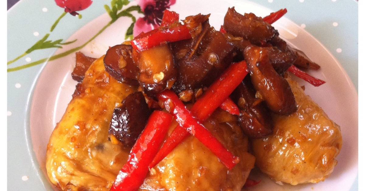 Resep Lumpia Ayam Kulit Tahu Pedas Manis oleh Happy 