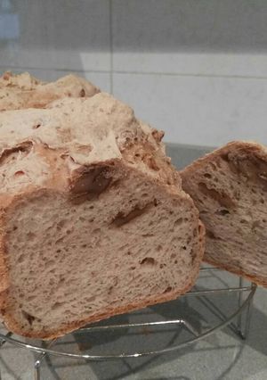 Una foto de Pan sin gluten con nueces
