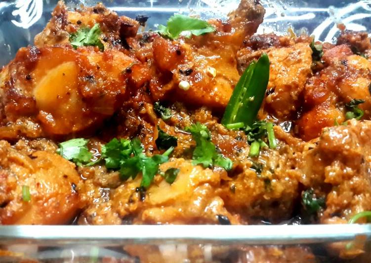 Recipe of Homemade Traditional Amritsari Chicken Masala
