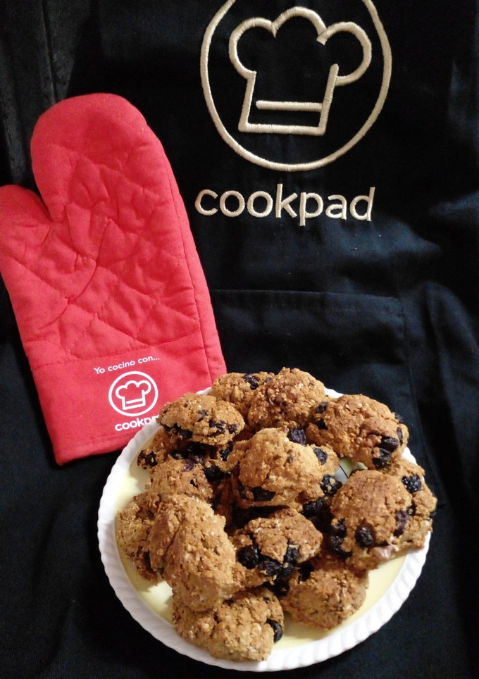 Una foto de Galletitas de avena, coco y frutos secos