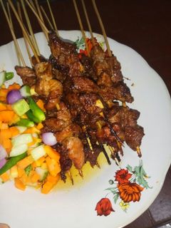 Foto resep Sate Daging sapi simpel