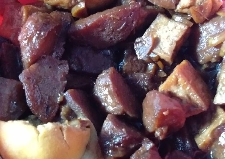 Pentol Tahu Telor kecap simple