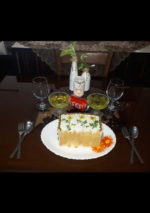 عکسی از دستور کیک مرغ