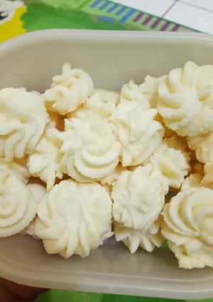 Foto resep Semprit susu simpel