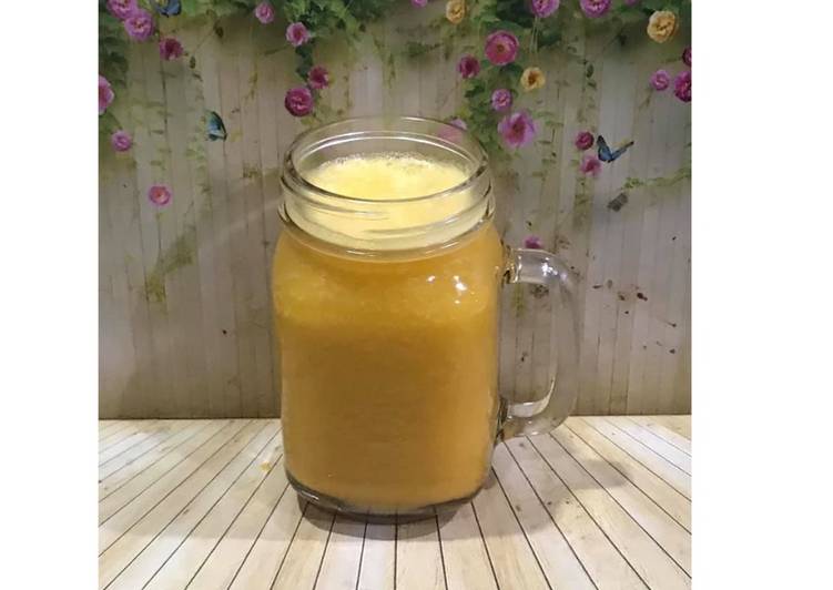 Langkah Mudah untuk Menyiapkan Diet Juice Lychee Avocado Lemon Mango, Menggugah Selera