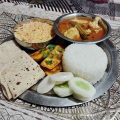 A picture of Sindhi Thali.