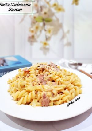 Foto resep Pasta Carbonara Santan