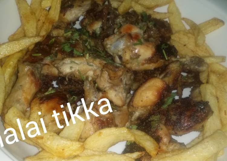 Recipe of Homemade Malai tikka chicken