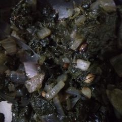 A picture of Tandla saag.