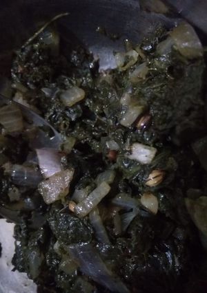 A picture of Tandla saag.