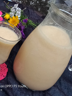 صورة لوصفة عصير البرتقال والموز 🍊🍌🍹