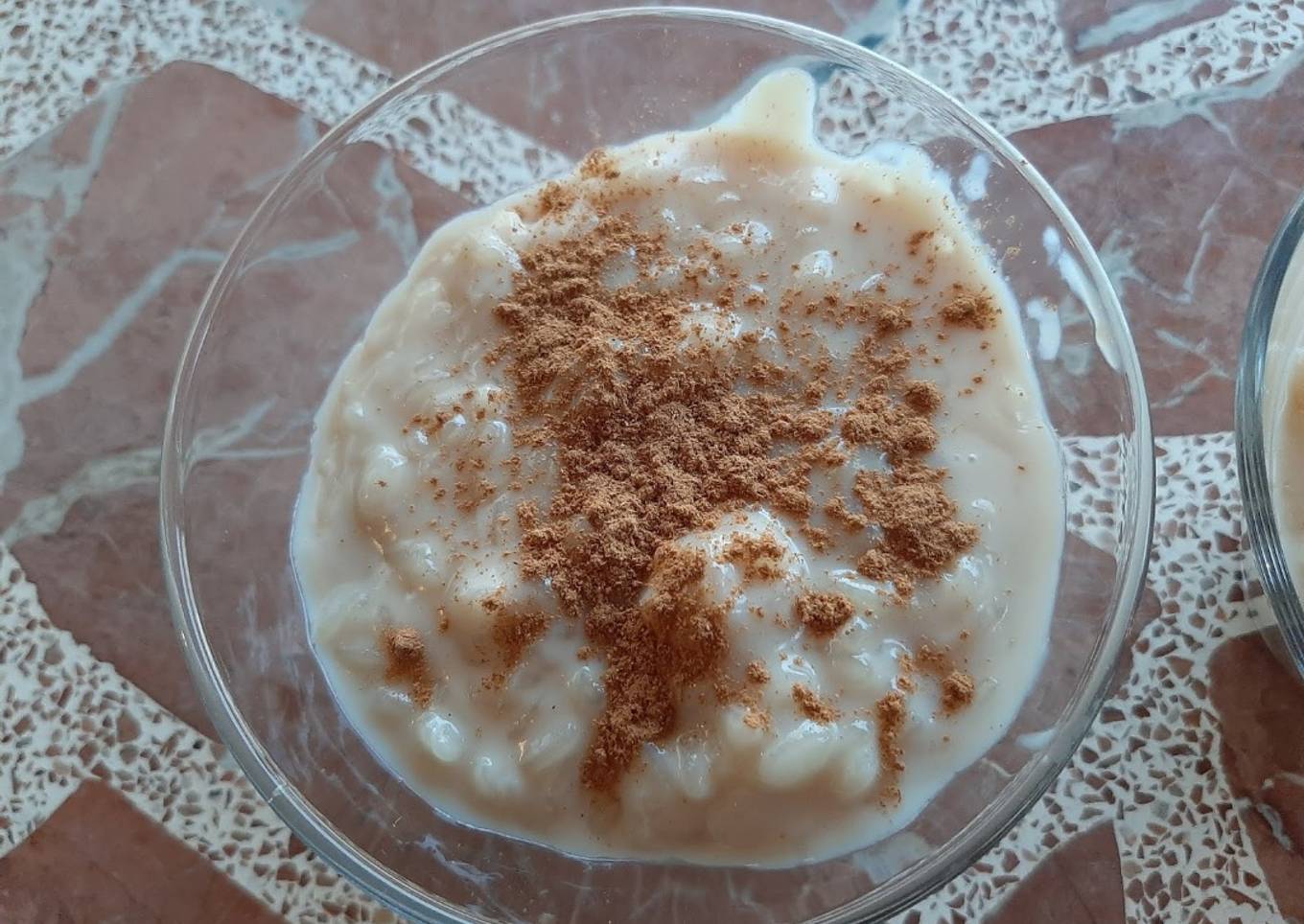 Arroz con leche cremoso