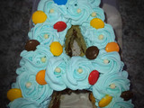 Mini torta letra A