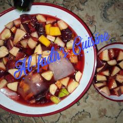 A picture of Mixed fruit cocktail.