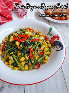 Foto resep Tumis Bayam Jagung Pipil