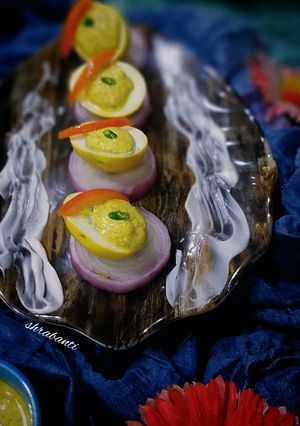 ডেভিলড্ এগ্ (Deviled Egg Recipe Recipe In Bengali) রেসিপির প্রধান ছবি