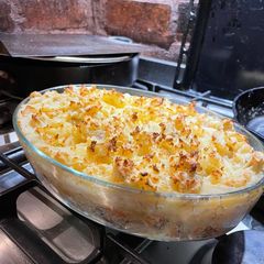 A picture of Jamie’s Fish Pie.