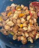 Pollo agridulce al estilo chino