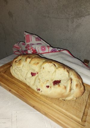Una foto de Pancaseroo con salame
